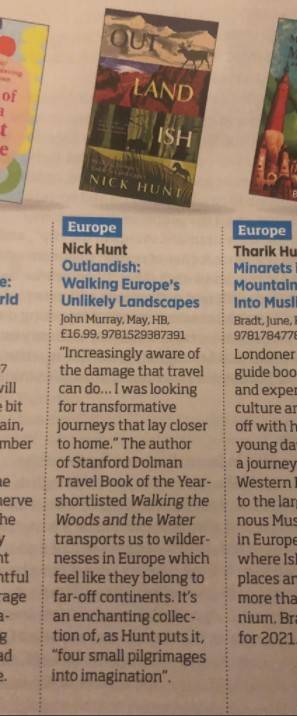 Outlandish in The Bookseller