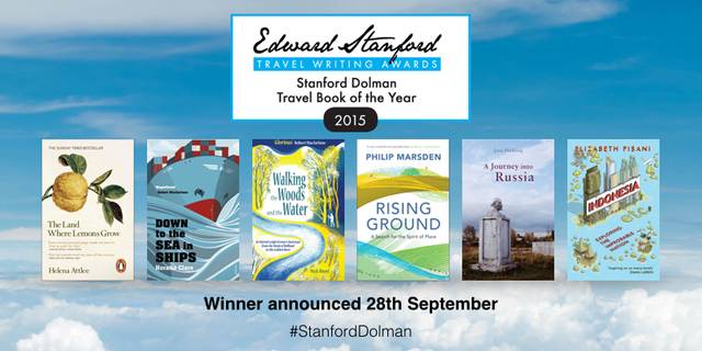Walking the Woods and the Water shortlisted for Stanford Dolman Travel Book of the Year