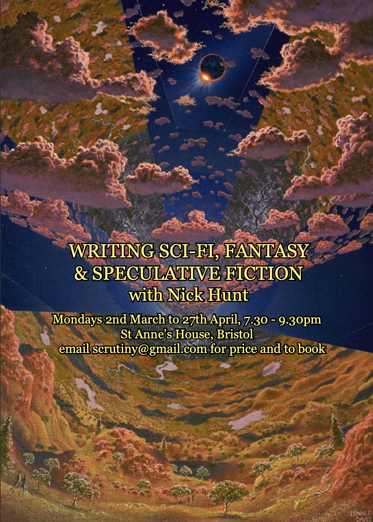 Writing Sci-Fi, Fantasy & Speculative Fiction